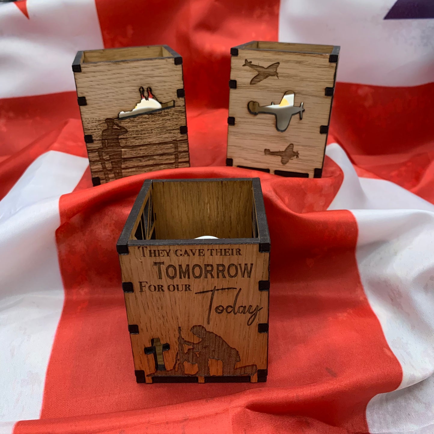 Remembrance Tealight Holder (not personalised)