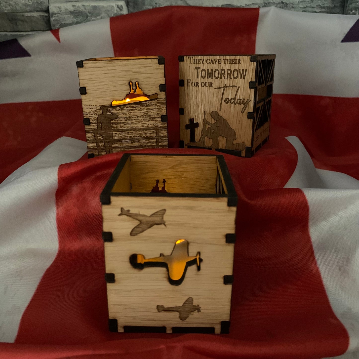 Remembrance Tealight Holder (not personalised)