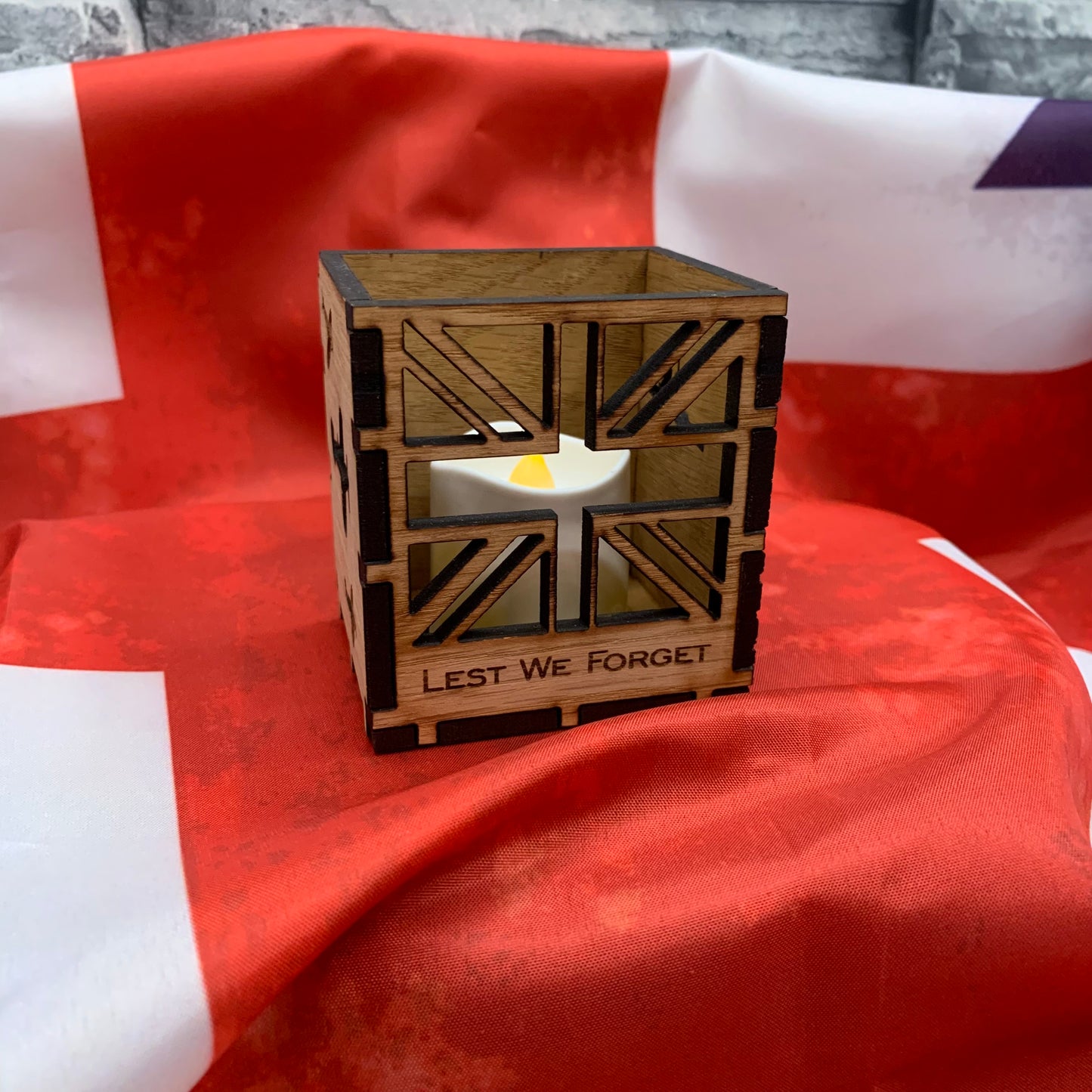 Remembrance Tealight Holder (not personalised)