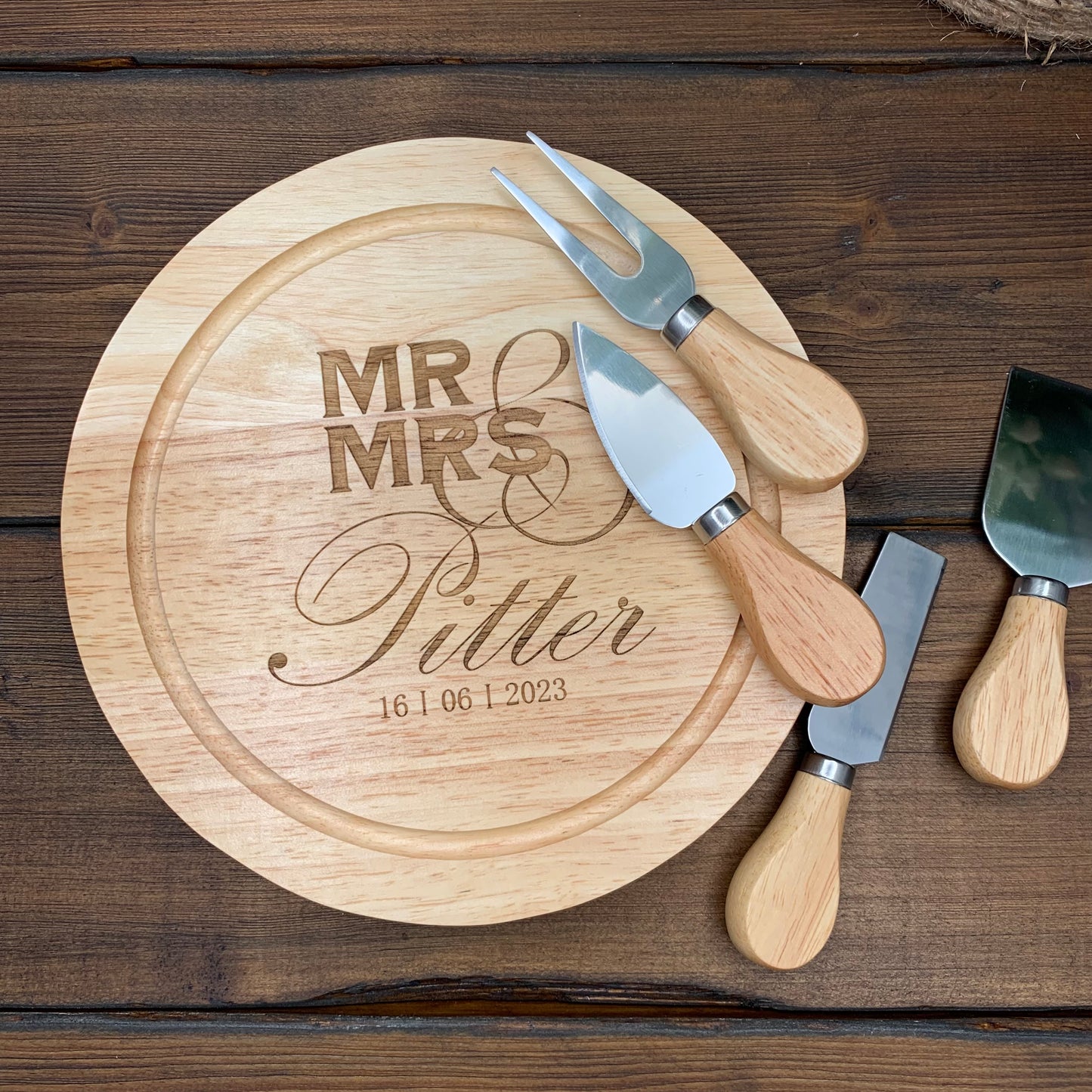 Wedding Cheeseboard Gift Set