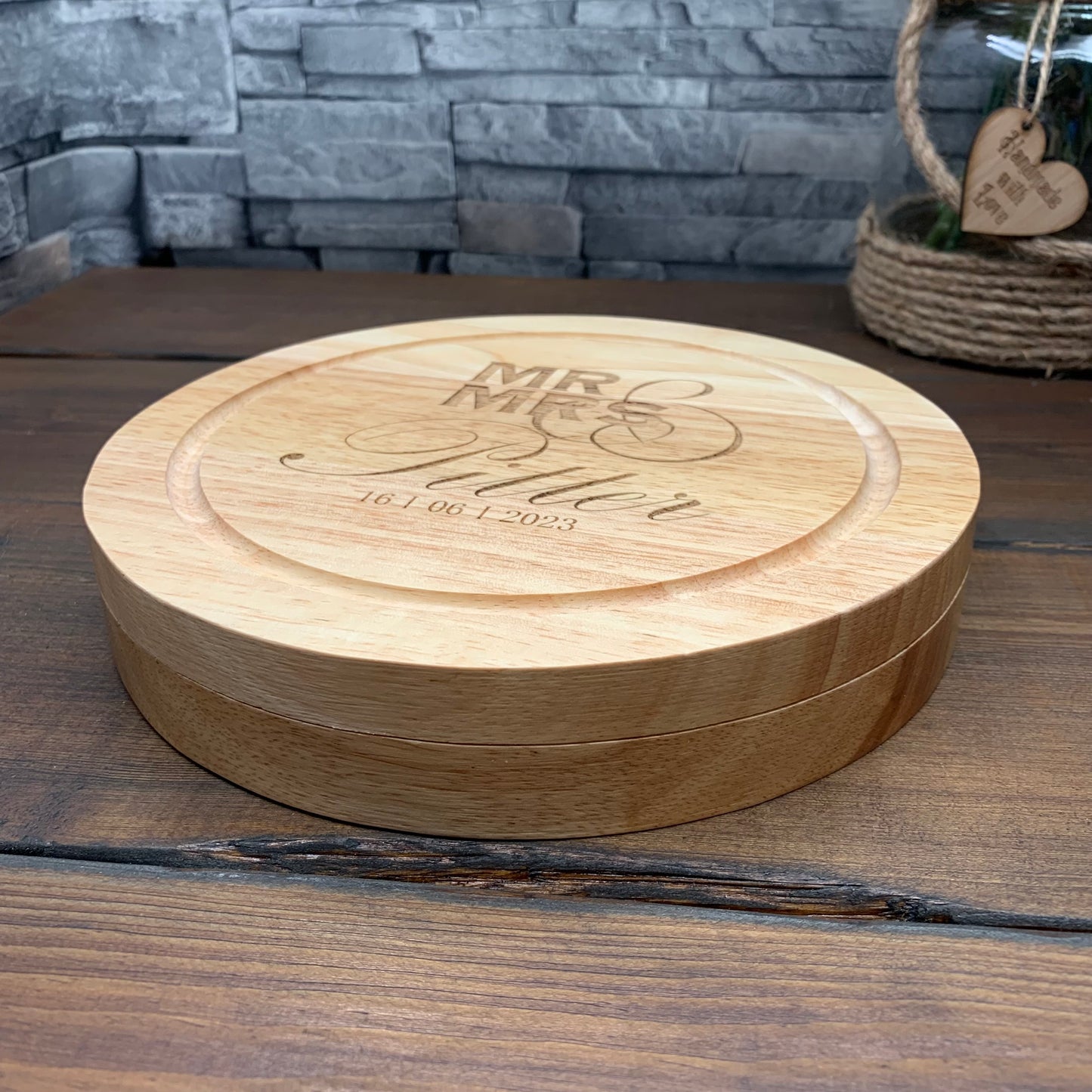 Wedding Cheeseboard Gift Set