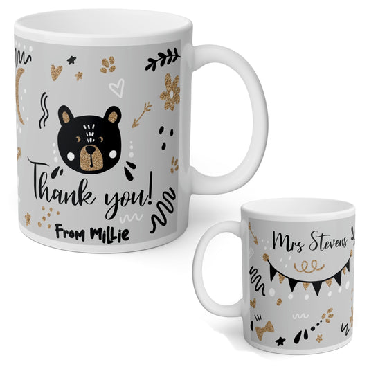 Bear Teacher Thank You Mug