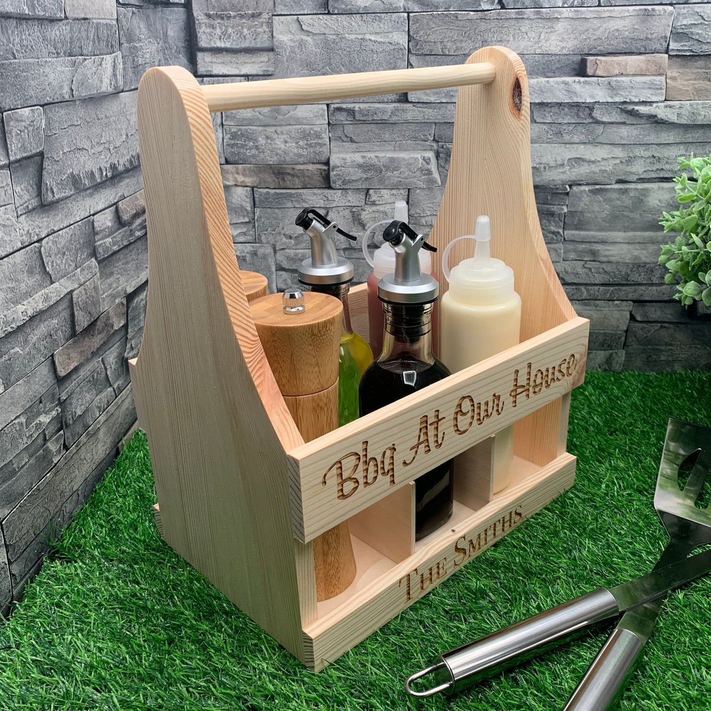 BBQ Condiment Caddy / Holder