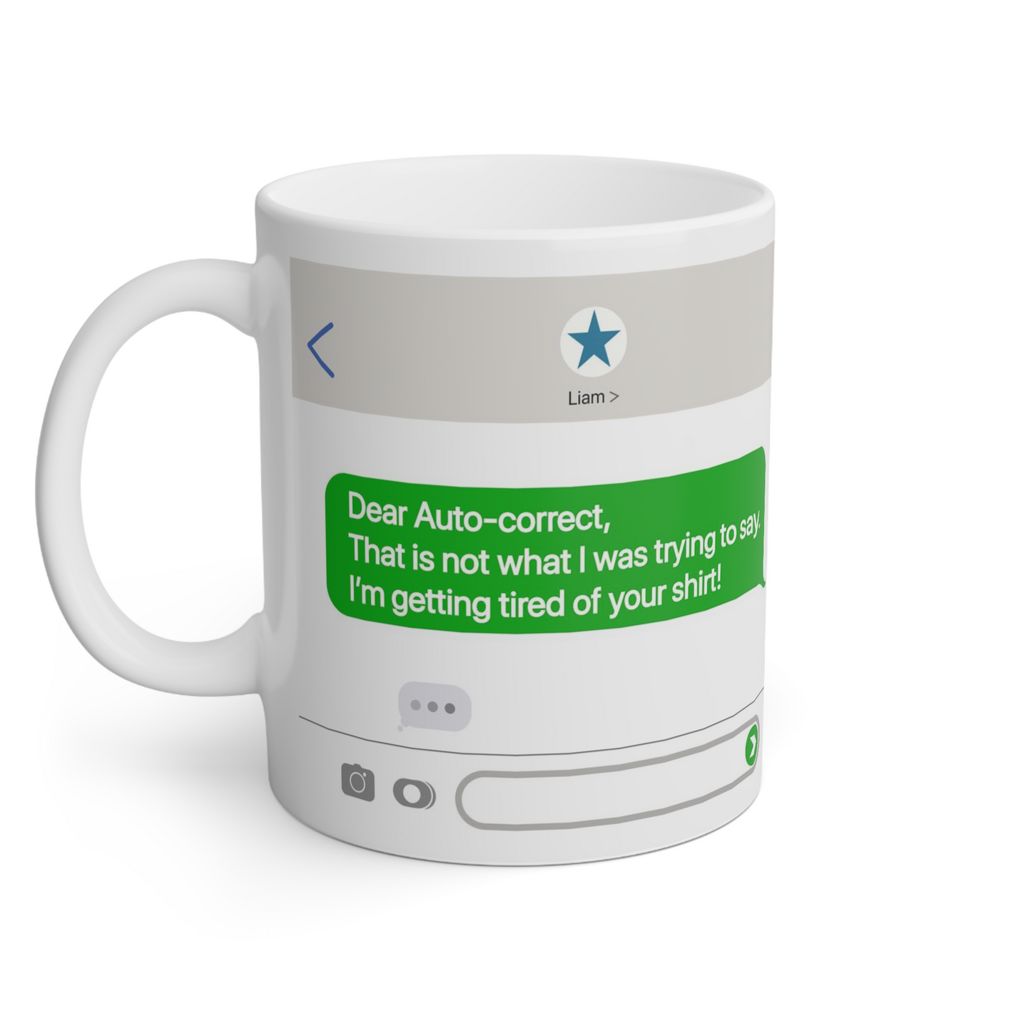 Text Message Mug